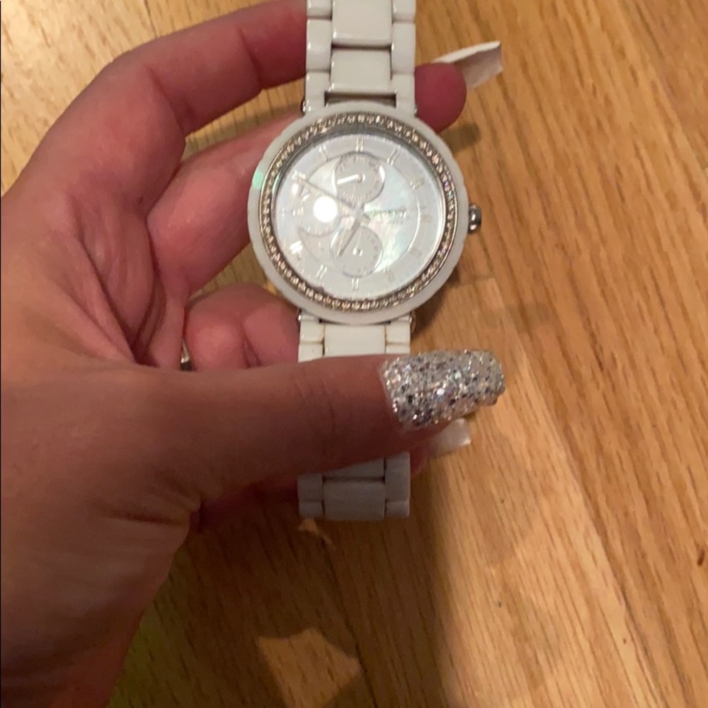 Fossil White Watch